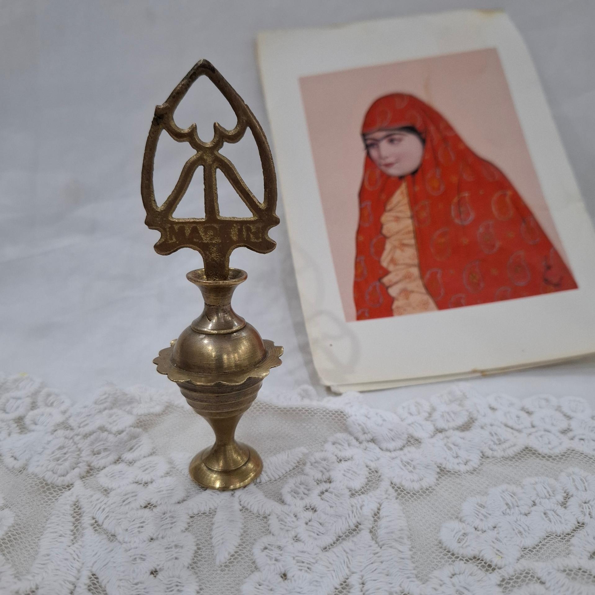 سرمه دان برنجی سرمهدان قدیمی