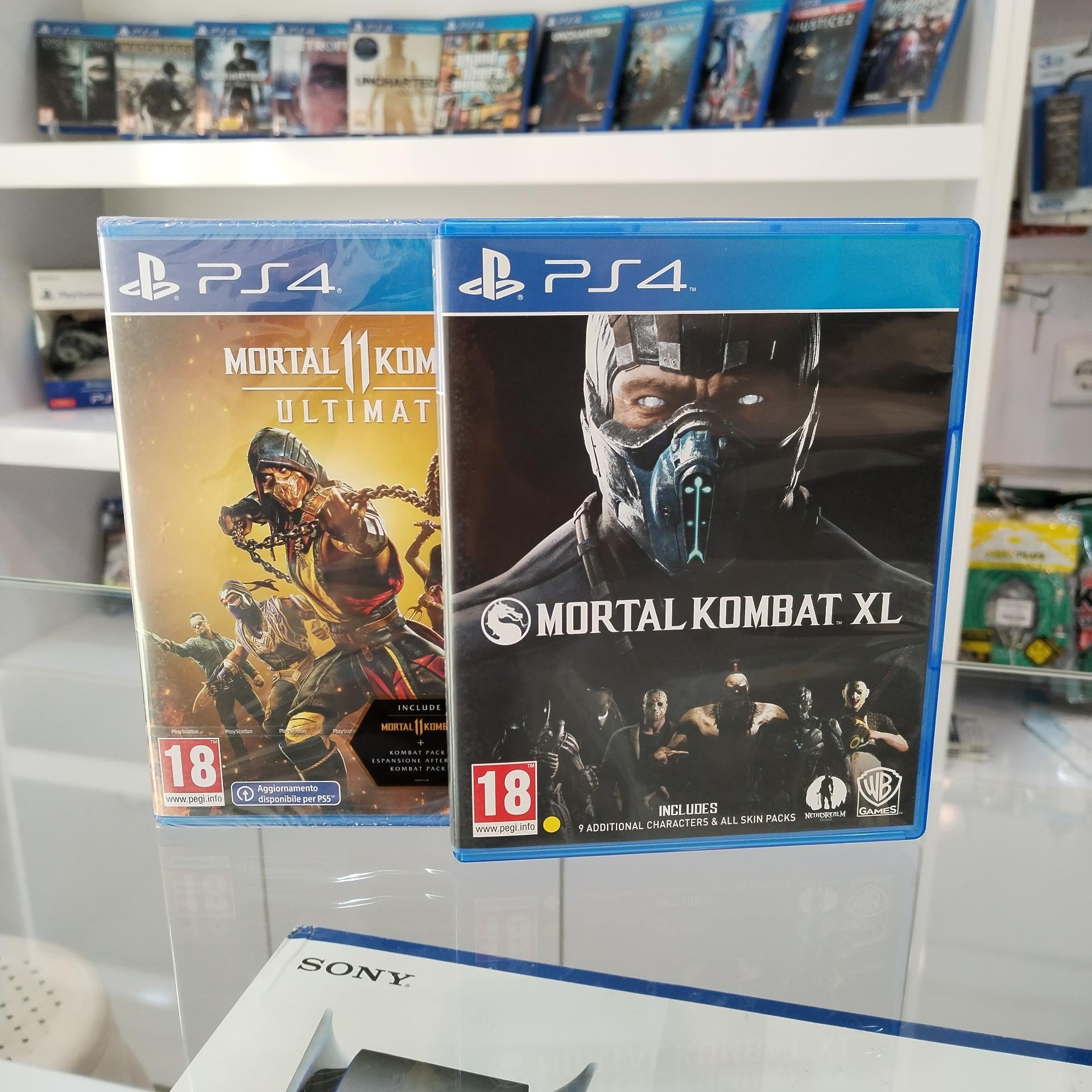 2بازی MORTAL KOMBAT