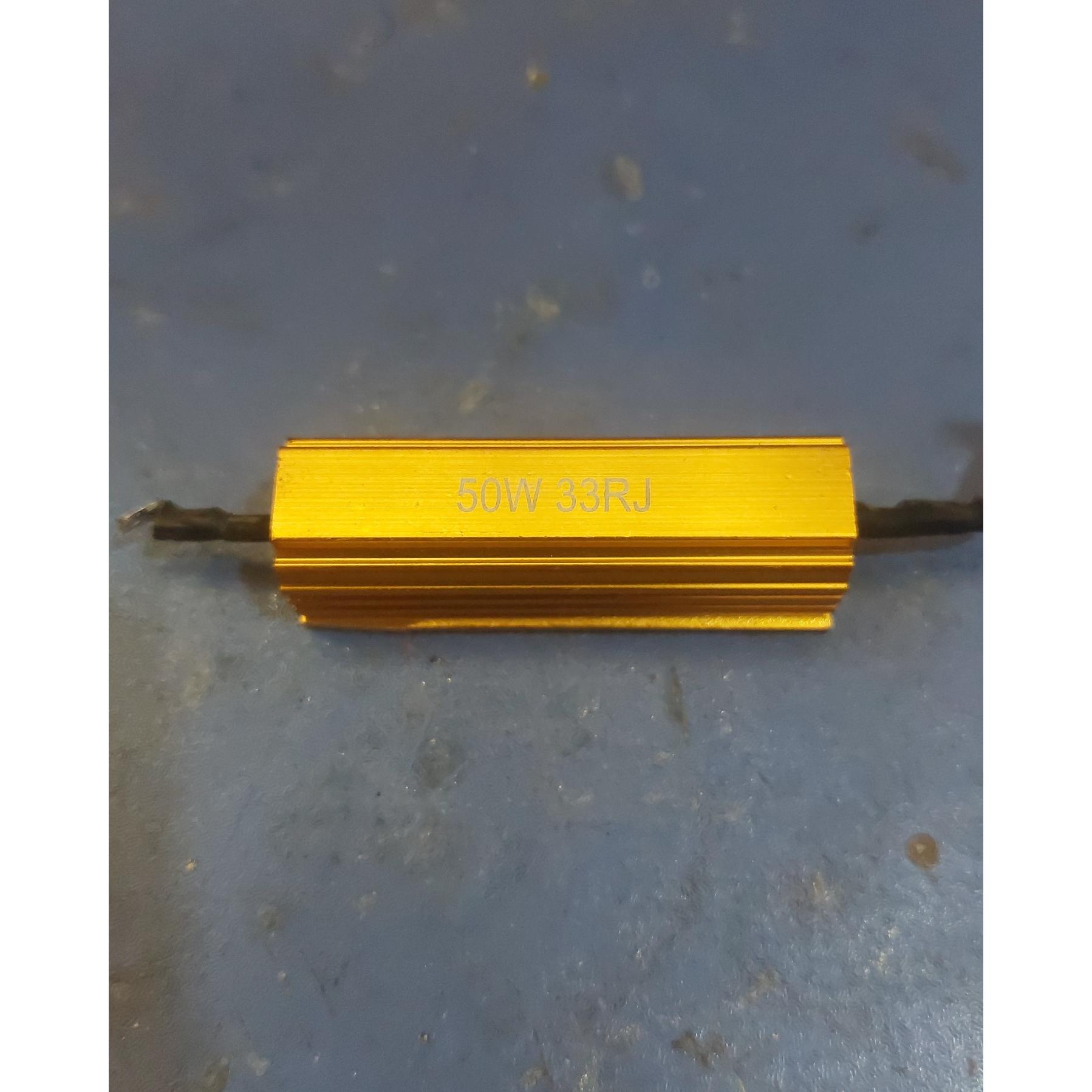 مقاومت 33 اهم 50 وات