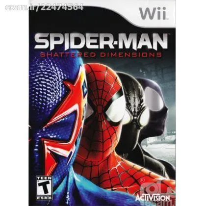 بازی نینتندو Wii مرد عنکبوتی 4 شخصیت