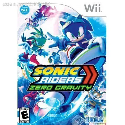 بازی نینتندو Wii سونیک  Sonic Riders  Zero Gravity