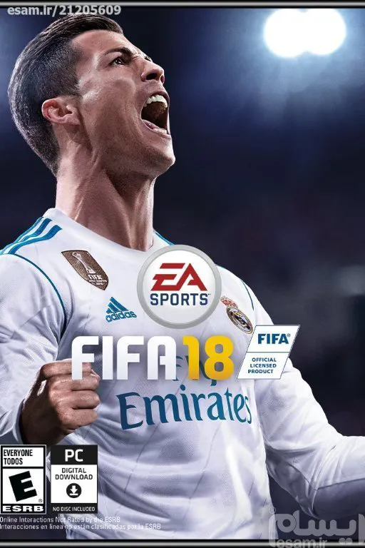 بازی فیفا 18 برای کامپیوتر fifa 18