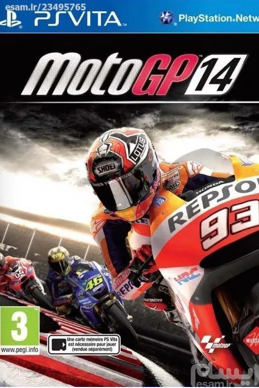 بازی موتور جی پی MOTOGP 14 برای PS VITA