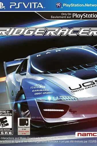 بازی مسیر مسابقه RIDGE RACER برای PS VITA
