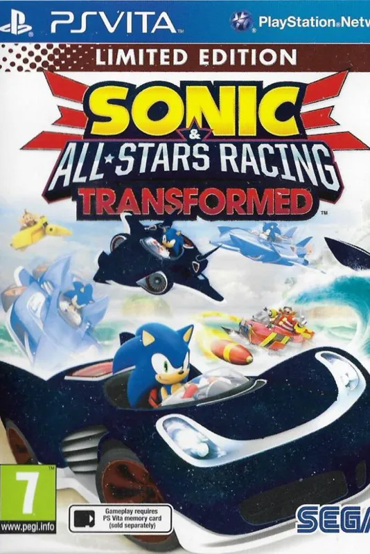 بازی سونیک SONIC AND ALL STARS RACING برای PS VITA