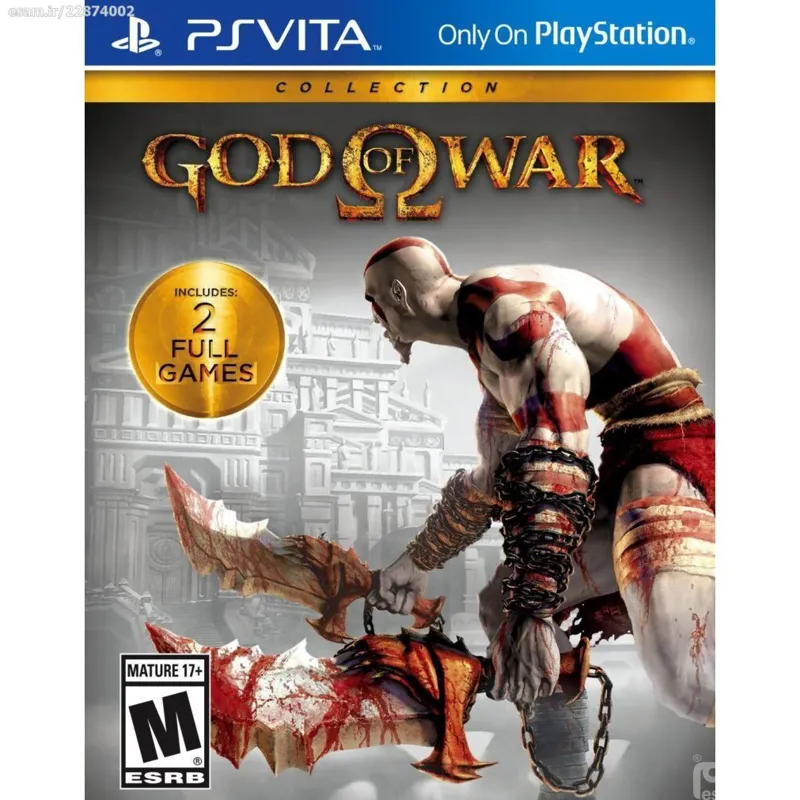 بازی پی اس ویتا PS vita خدای جنگ 1 و2