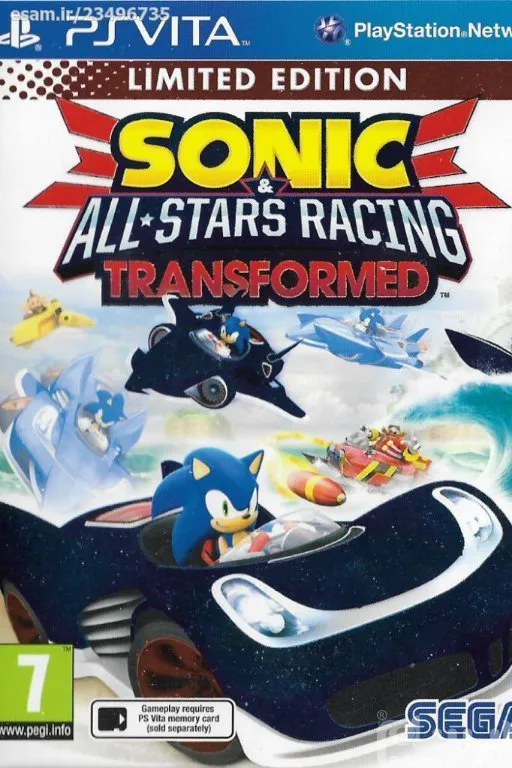 بازی سونیک SONIC AND ALL STARS RACING برای PS VITA