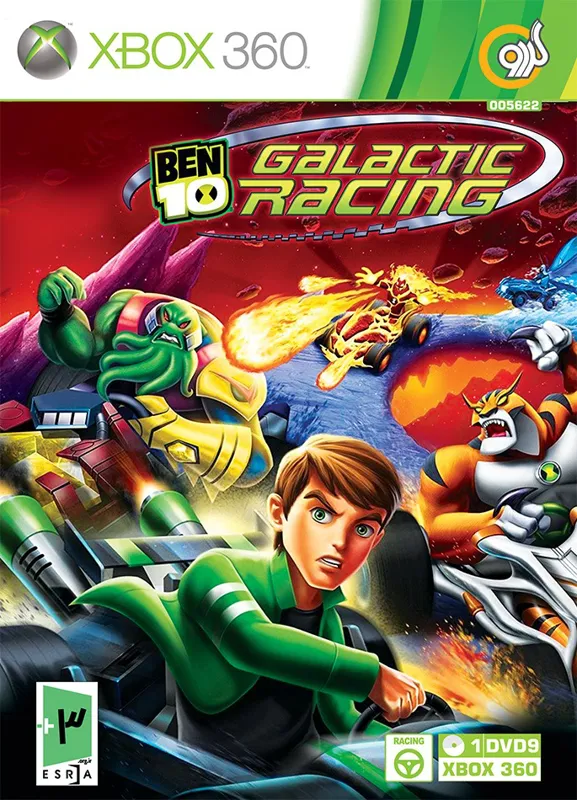 بازی ایکس باکس 360 BEN 10 Galactic Racing