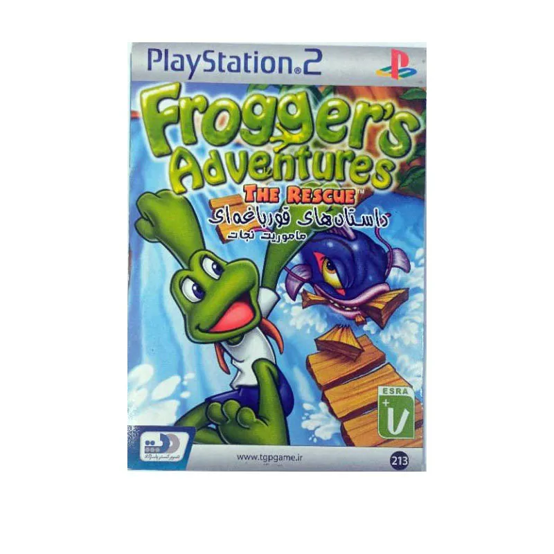 بازی پلی استیشن 2 Froggers Adventures