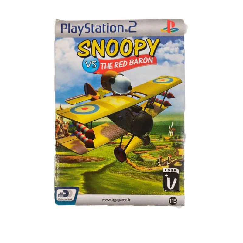 بازی پلی استیشن 2 Snoopy VS The Red Baron
