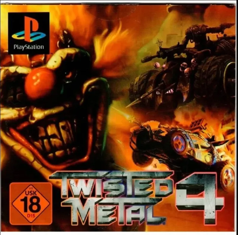بازی پلی استیشن 1 Twisted Metal 4