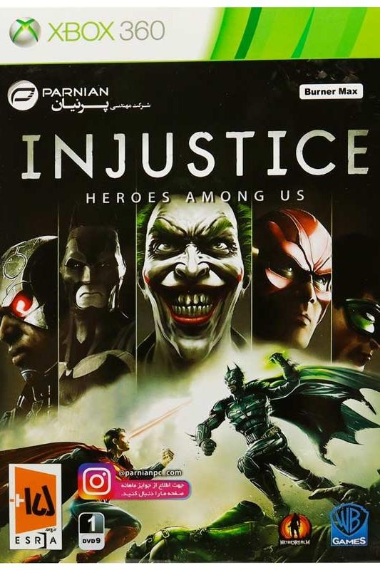 بازی ایکس باکس 360 Injustice Heroes Among Us