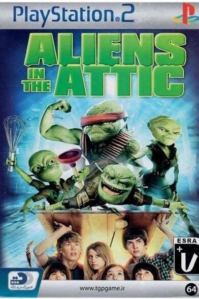 بازی پلی استیشن 2 Aliens In The Attic
