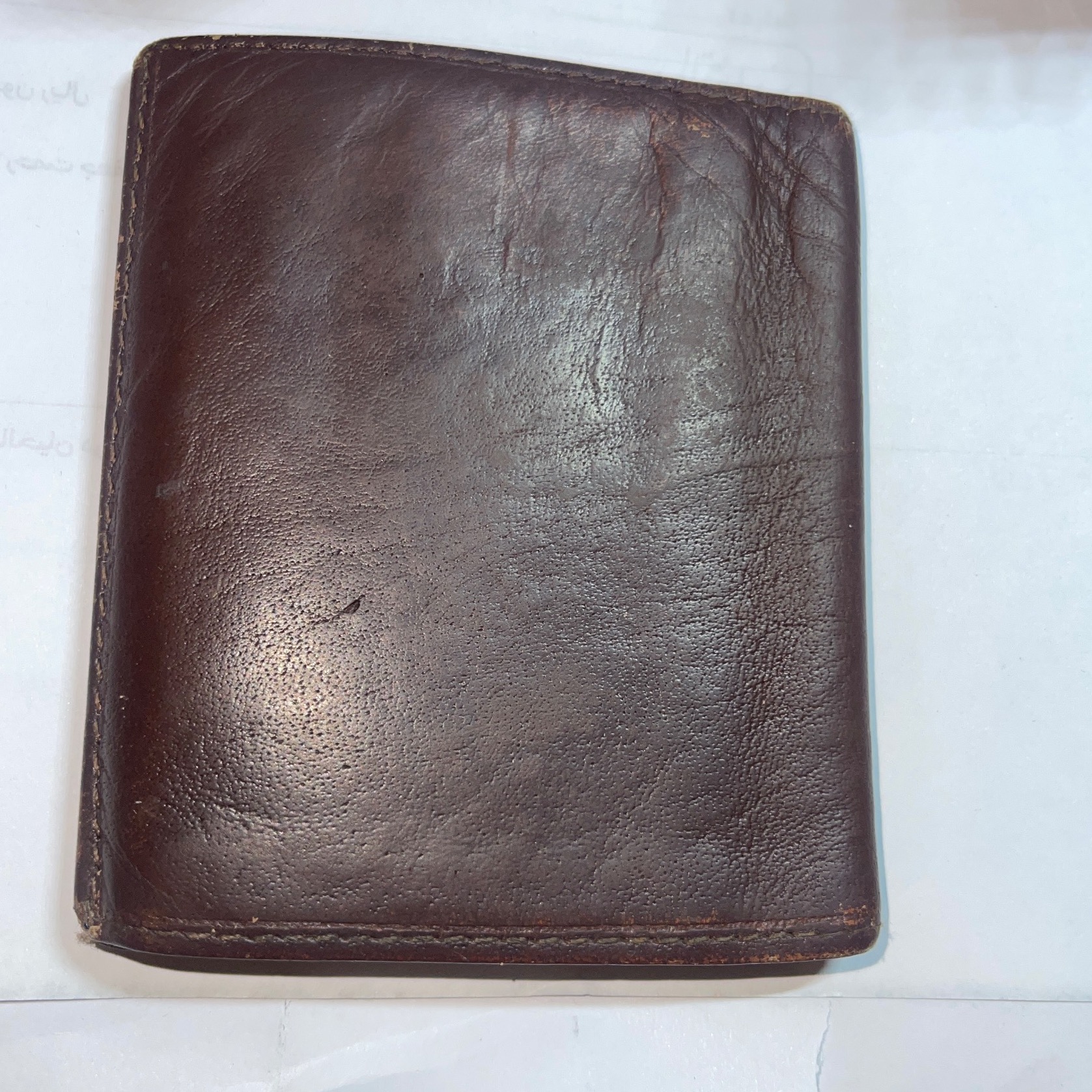 کیف پول چرم مردانه قهوایی