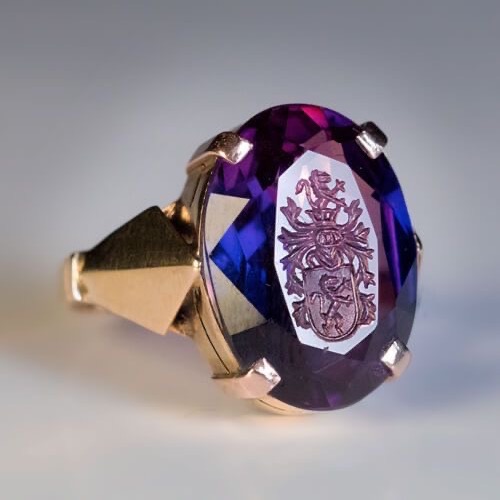 انگشتر یاقوت کبود چشم سوم