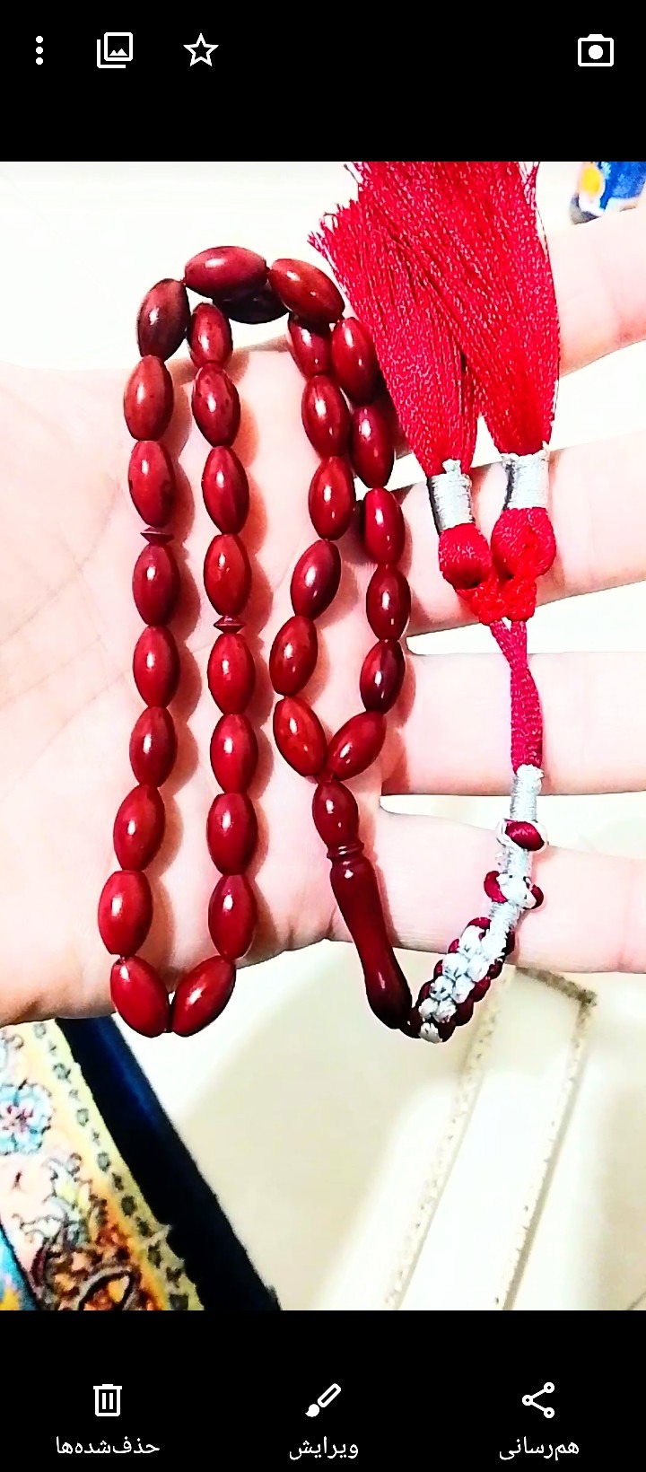 تسبیح کشکول اصل مصری درجه یک