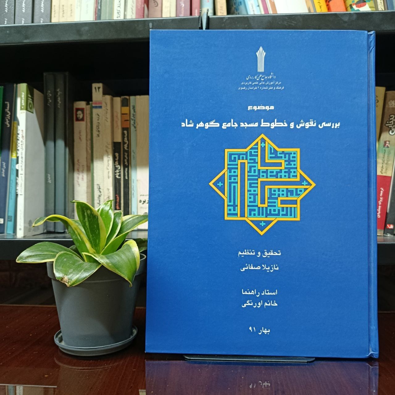 بررسی نقوش و خطوط مسجد جامع گوهرشاد
