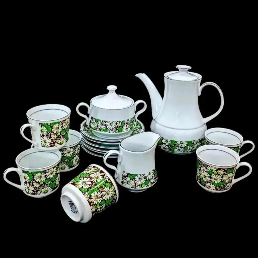 سرویس 17 پارچه چایخوری آنتیک ساخت کره
