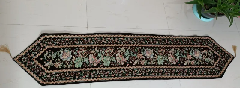 رانر بزرگ رومیزی مخمل کوپلن