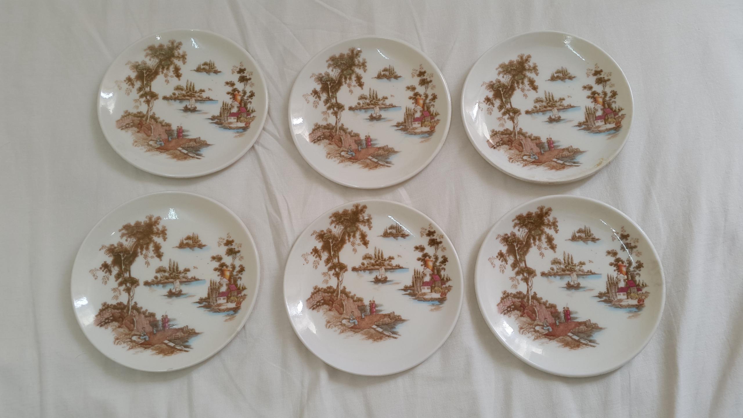 پیش دستی شیرینی خوری ملامین-یک دست