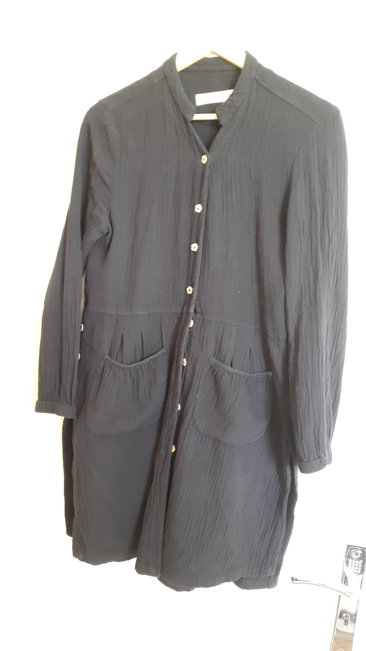 مانتو برند تن درست دکمه دار