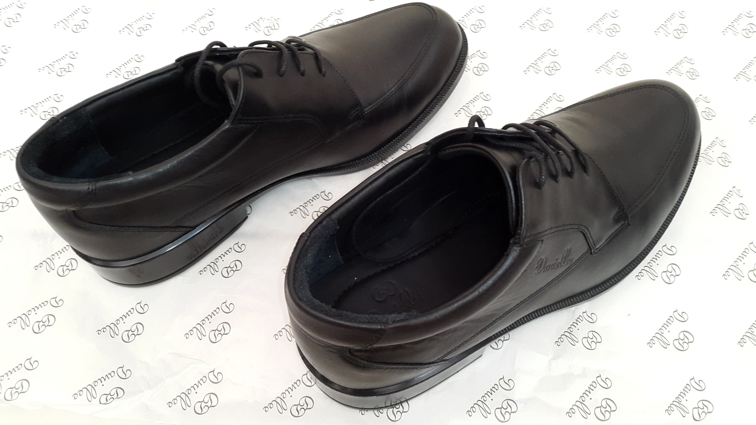 کفش چرم طبیعی مجلسی مردانه دنیلی ایتالیا