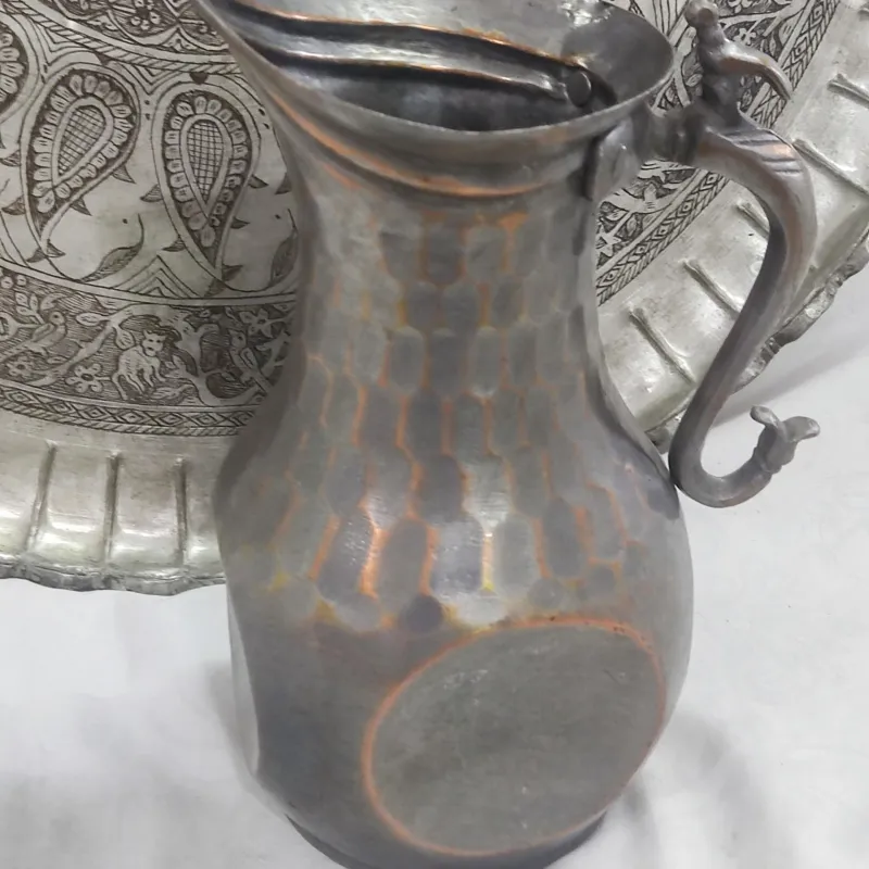 پارچ مسی قدیمی دست ساز