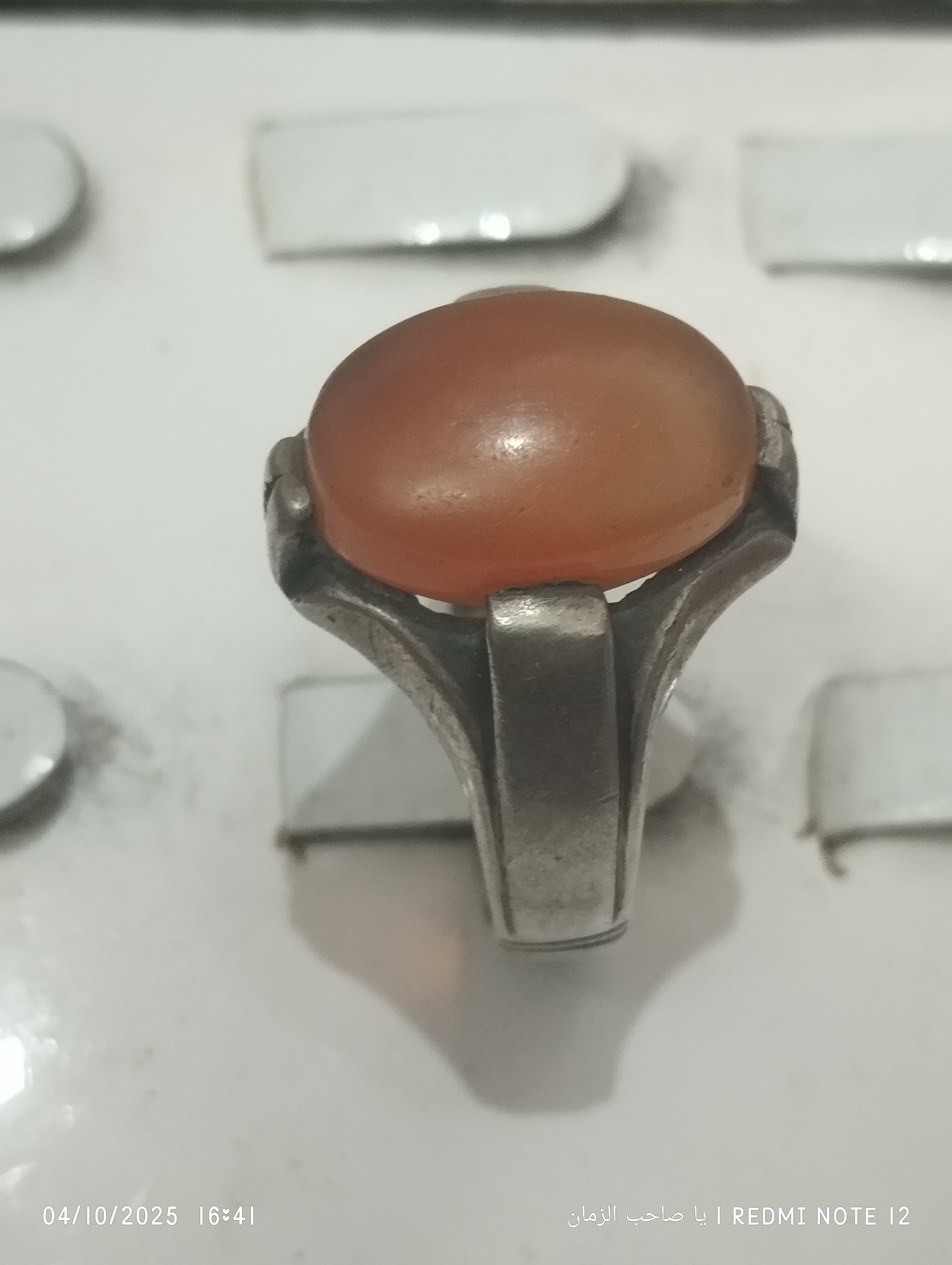 انگشتر عقیق قدیمی