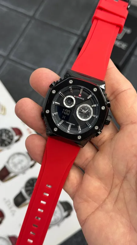 خوشرنگترین ساعت مچی مردانه نیوی فورس دو زمانه