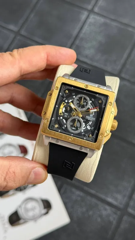 ساعت مچی مردانه نیوی فورس سه موتوره فعال