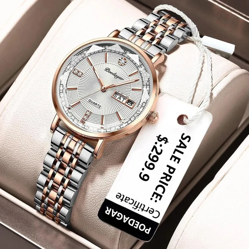 ساعت مچی زنانه مجلسی پوداگار