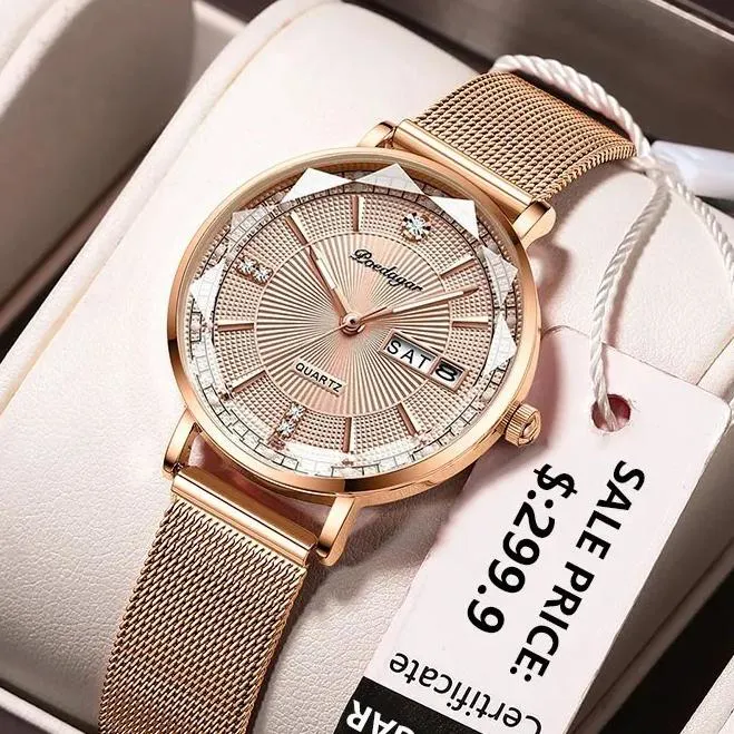 شیکترین ساعت مچی زنانه مجلسی پوداگار