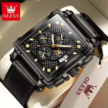 ساعت مچی مردانه اولوز سه موتوره فعال