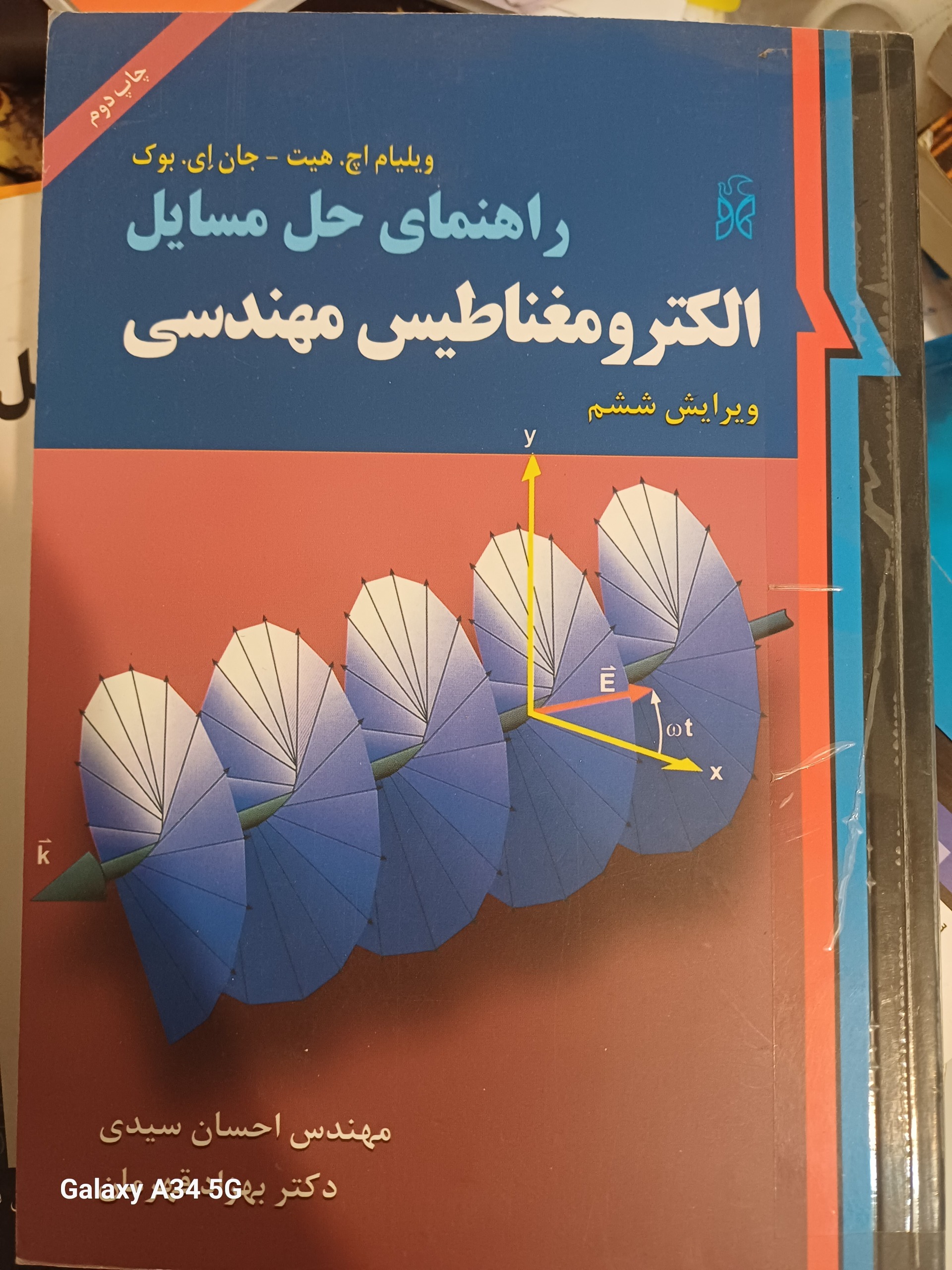حل المسائل الکترومغناطیس هیت