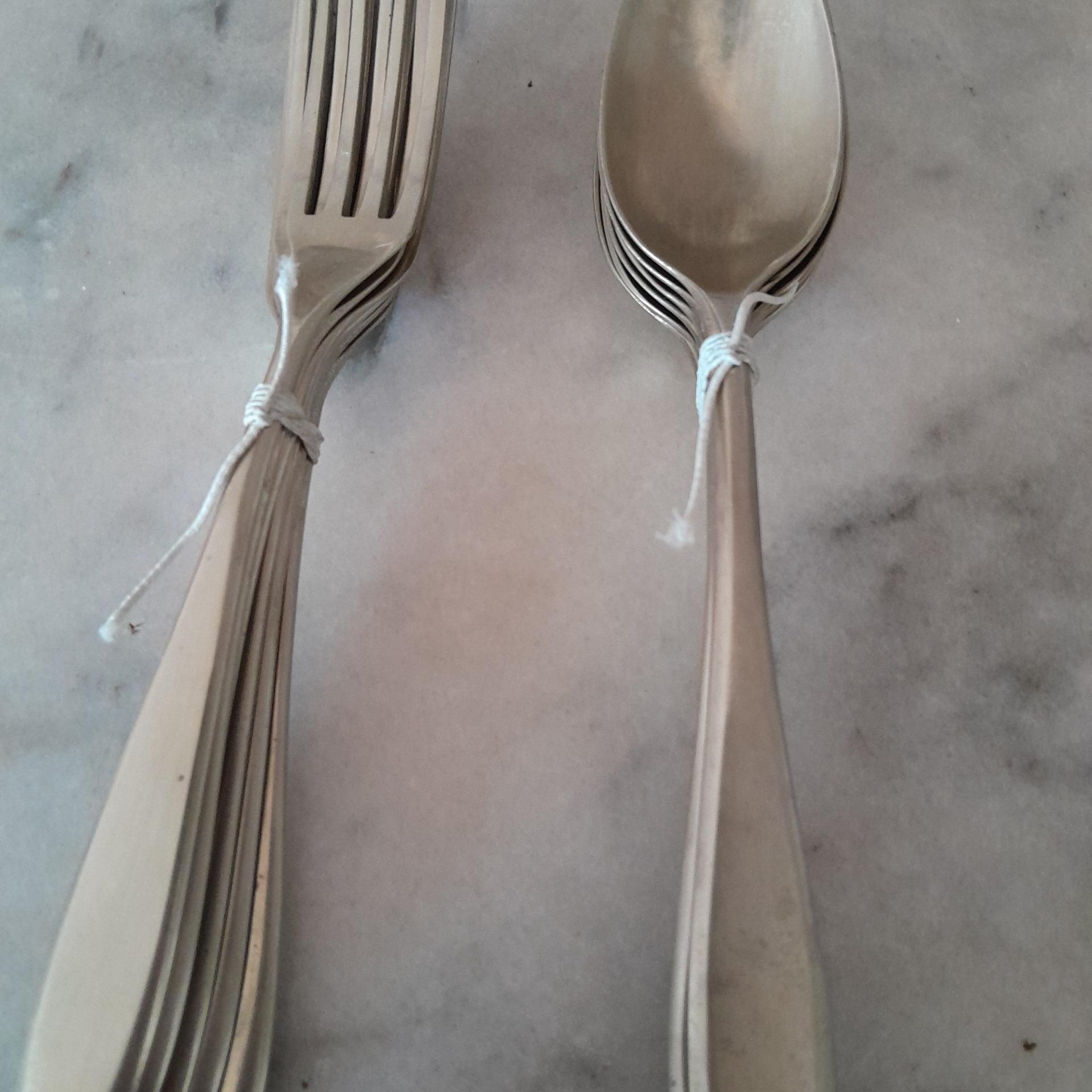 2دست قاشق چنگال