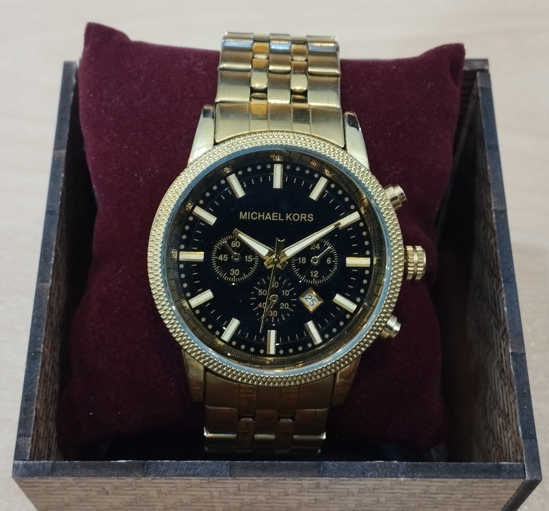 ساعت مچی مردانه michael kors استیل اعلا