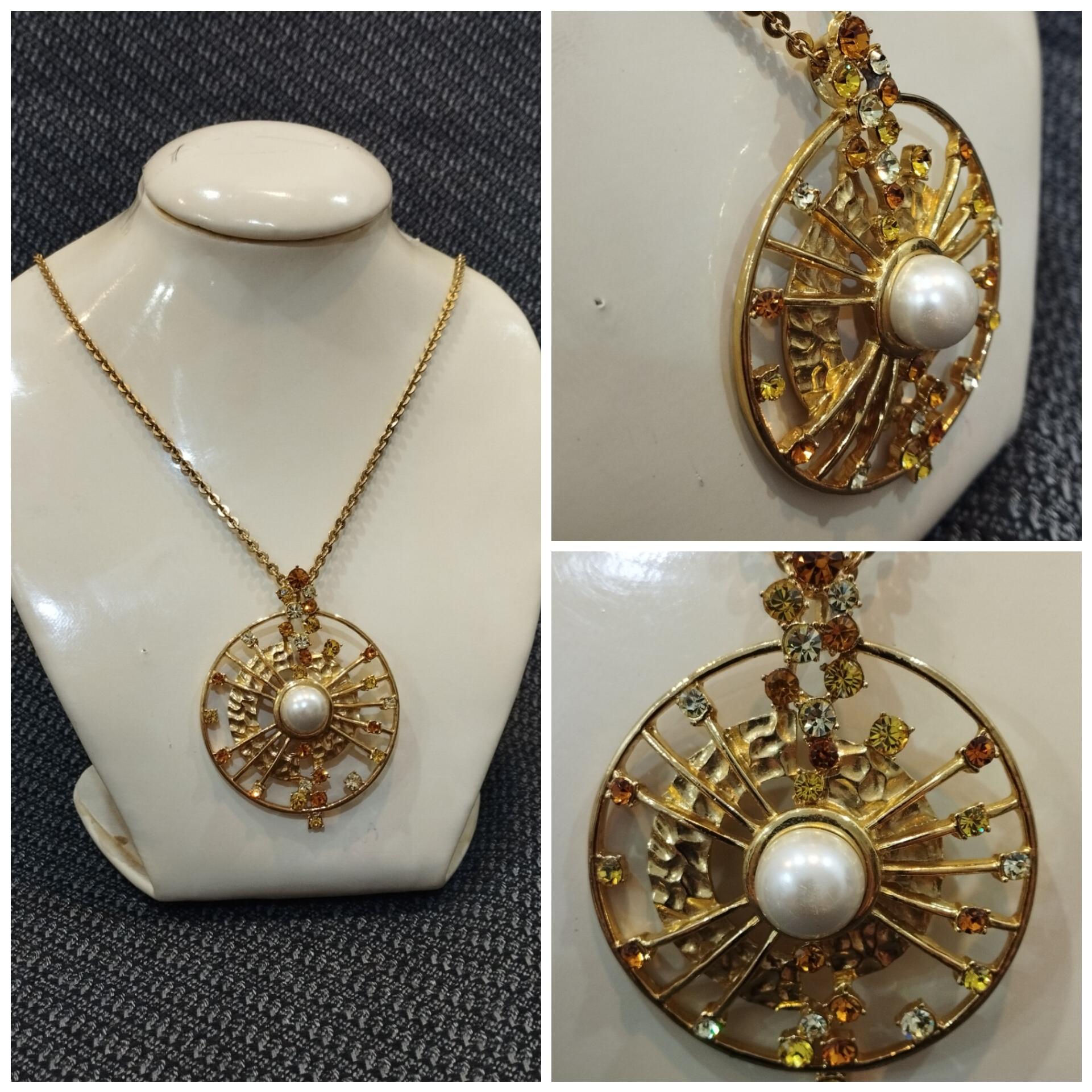 گردنبند خورشید درخشان جواهر نشان خاص