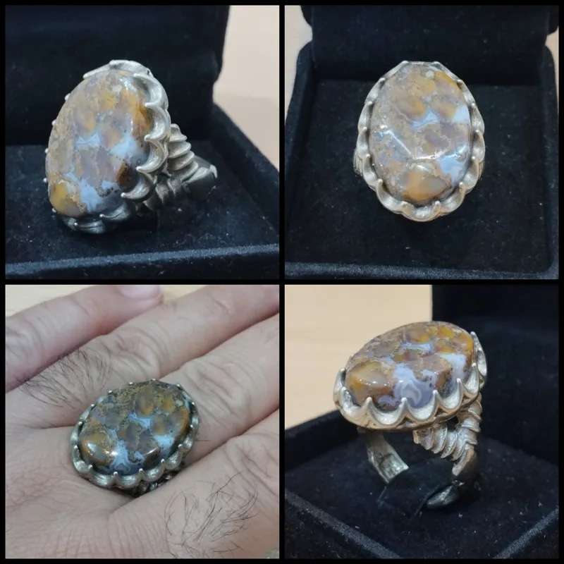 انگشتر شجر اقیانوسی اعلا با تسبیح هدیه