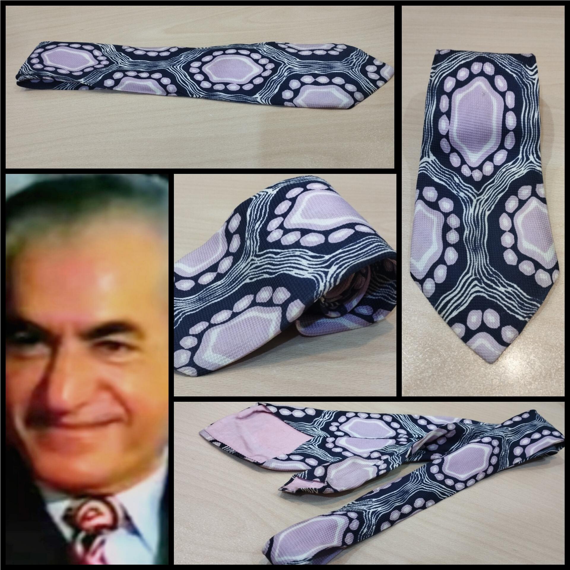 کراوات اروپایی آنتیک عصر پهلوی بسیار خاص