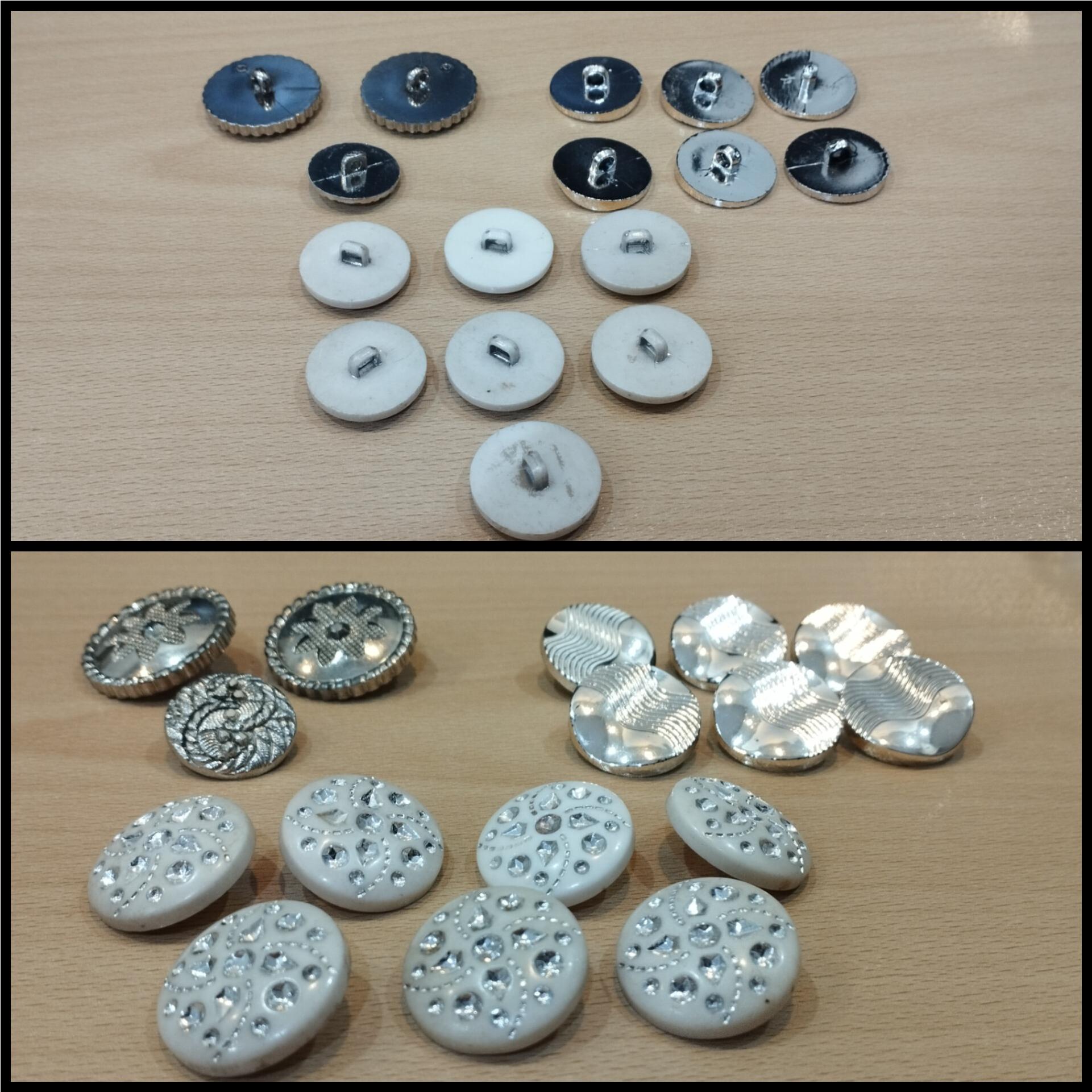 تعدادی دکمه قدیمی خاص و زیبا