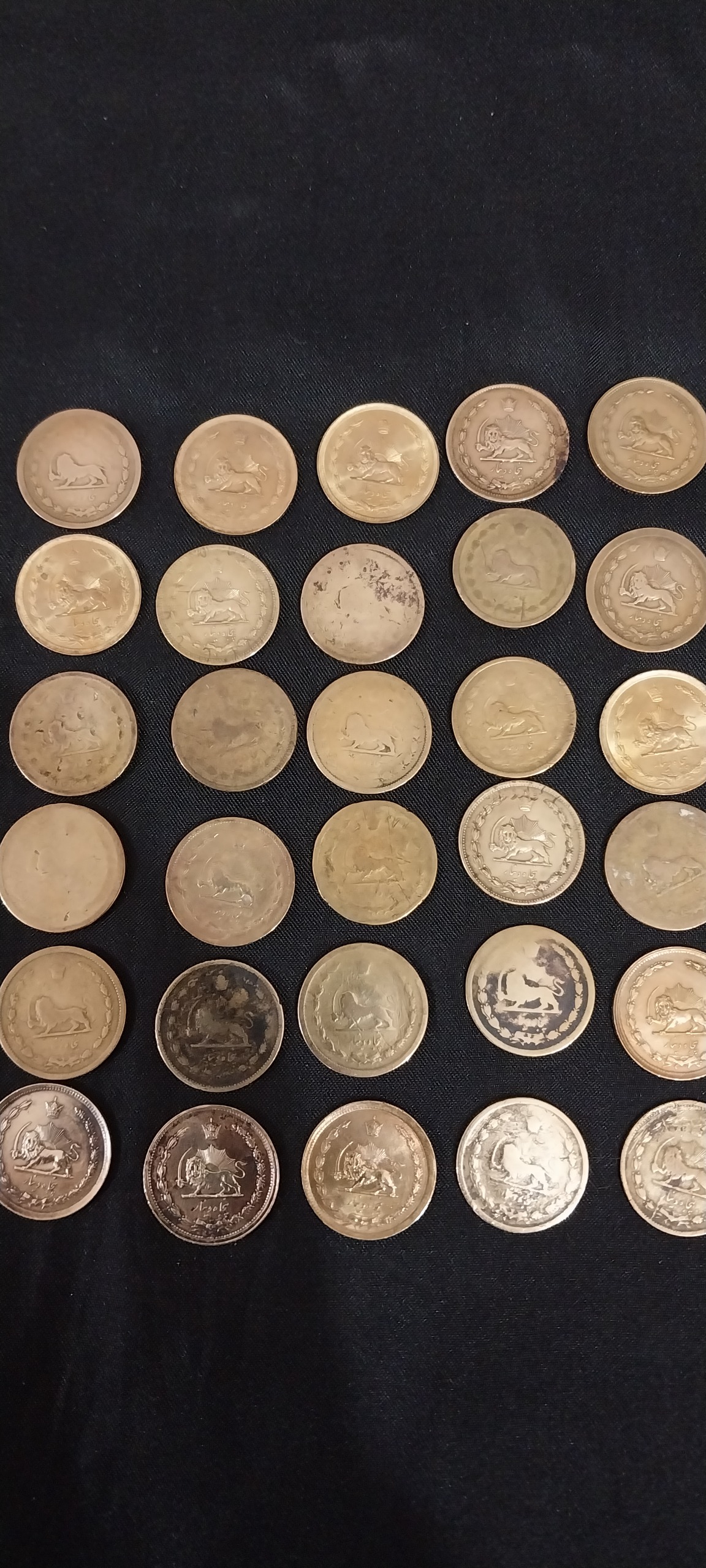 30عدد سکه 50 دینار