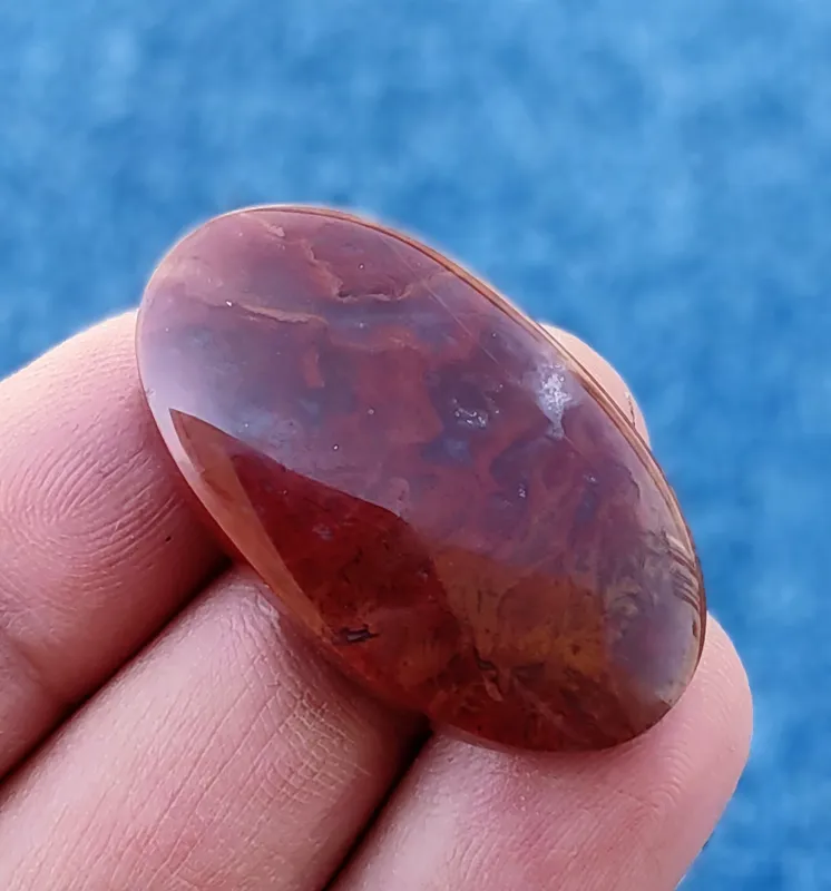 نگین جاسپر منظره پاییزی