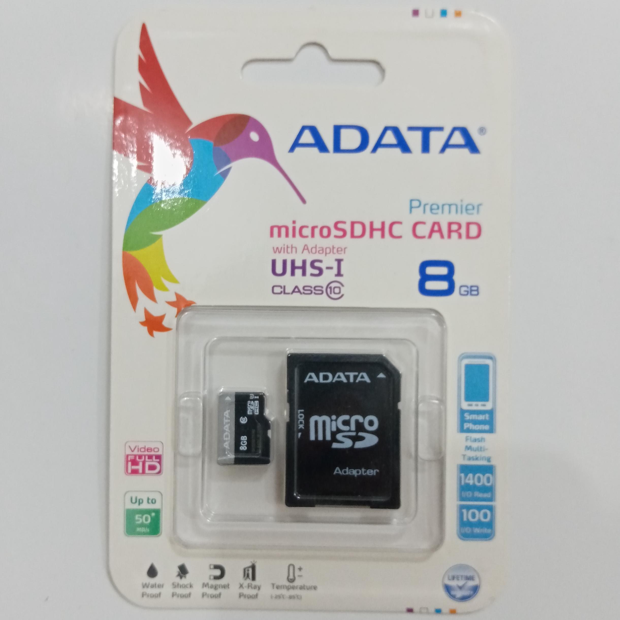 رم 8 گیگ ADATA با آداپتور