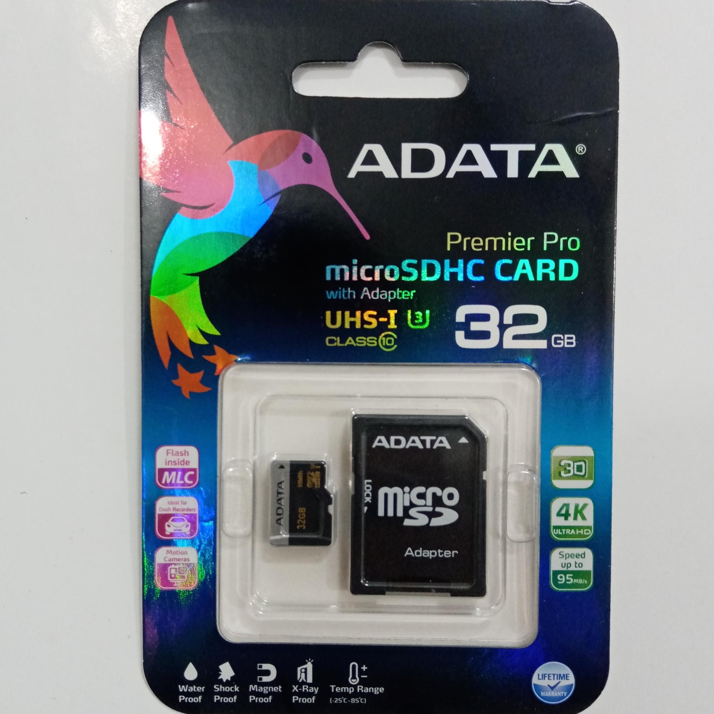رم 32gb سرعت بالا ADATA با آداپتور