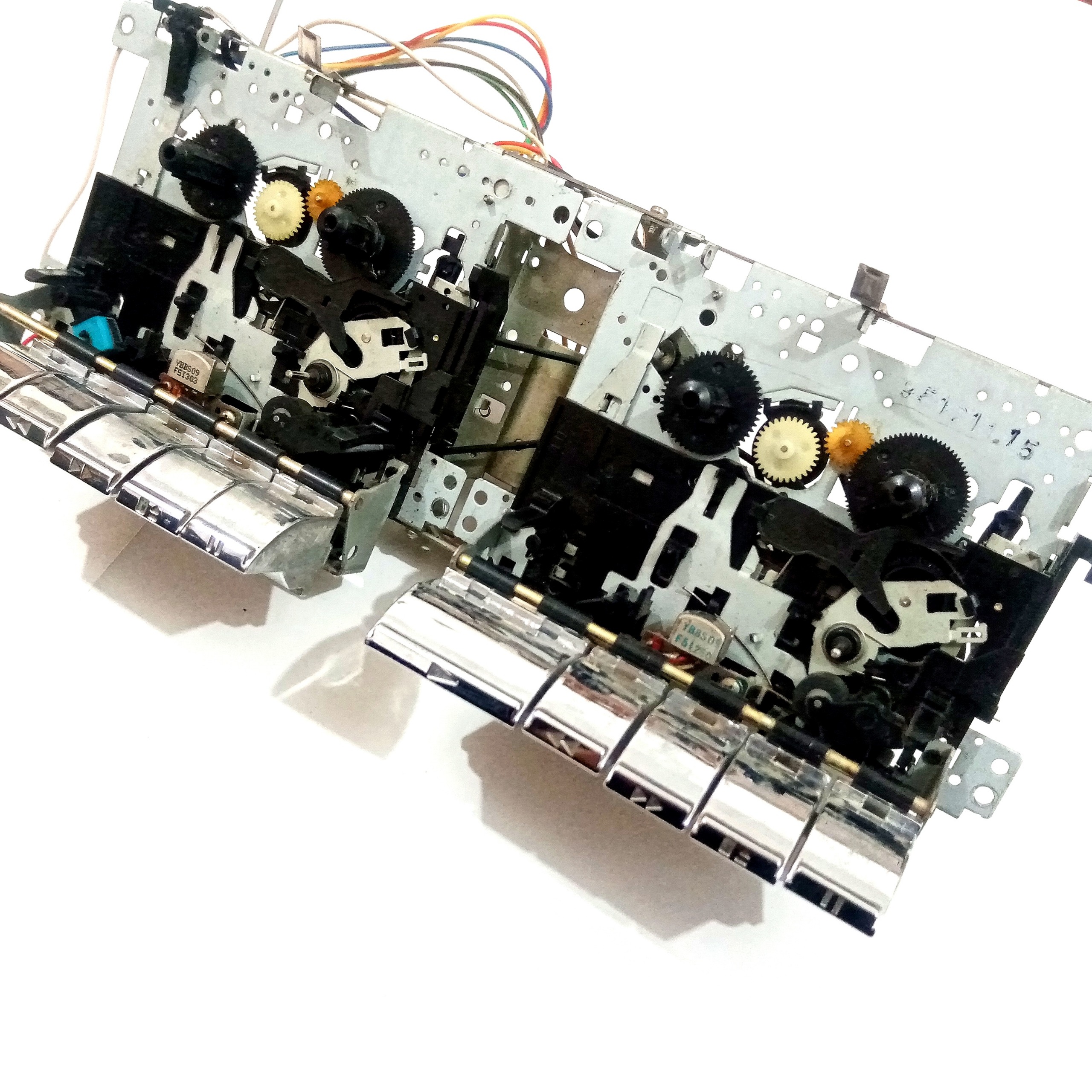 مکانیسم ضبط صوت با موتور و متعلقات