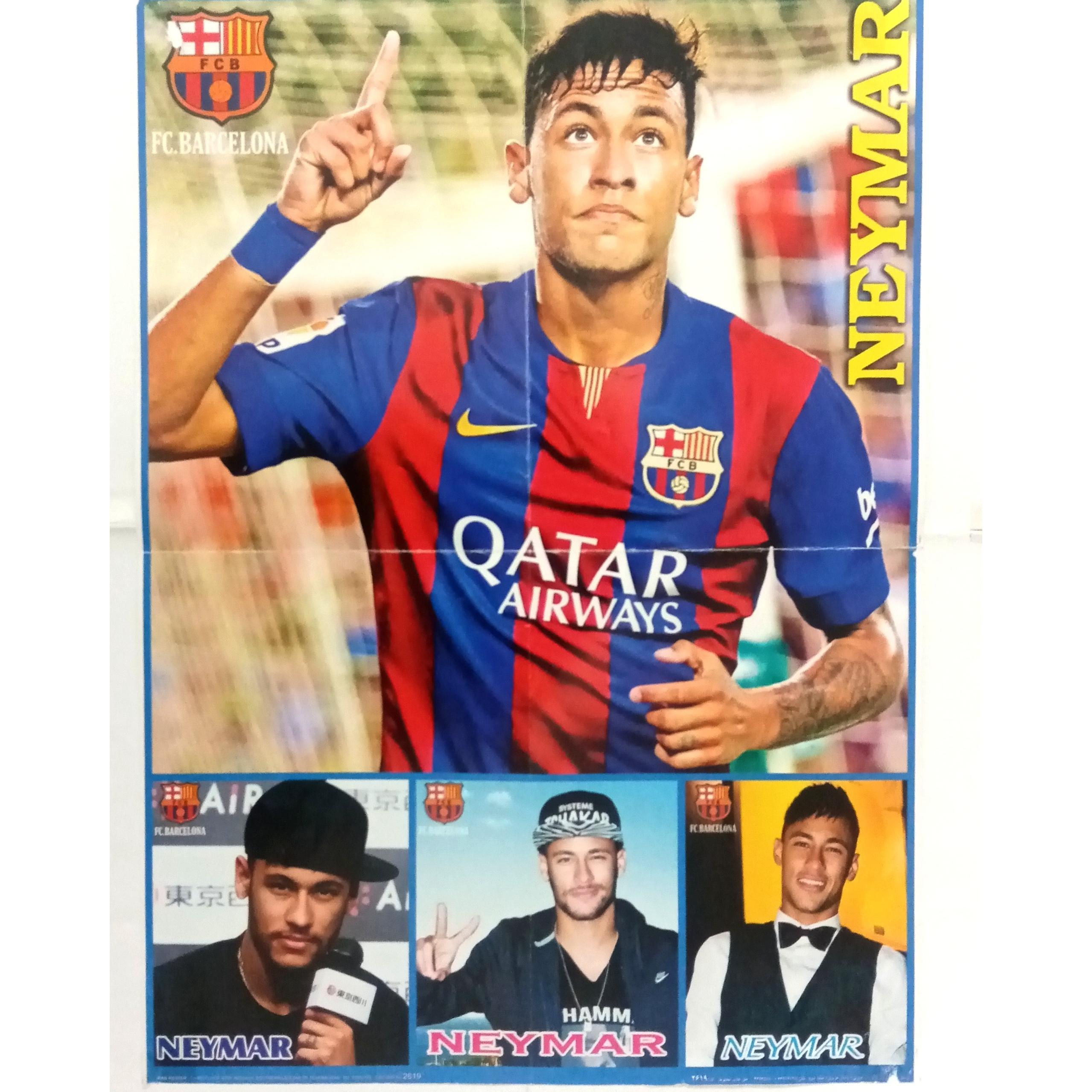 پوستر فوتبالی نیمار