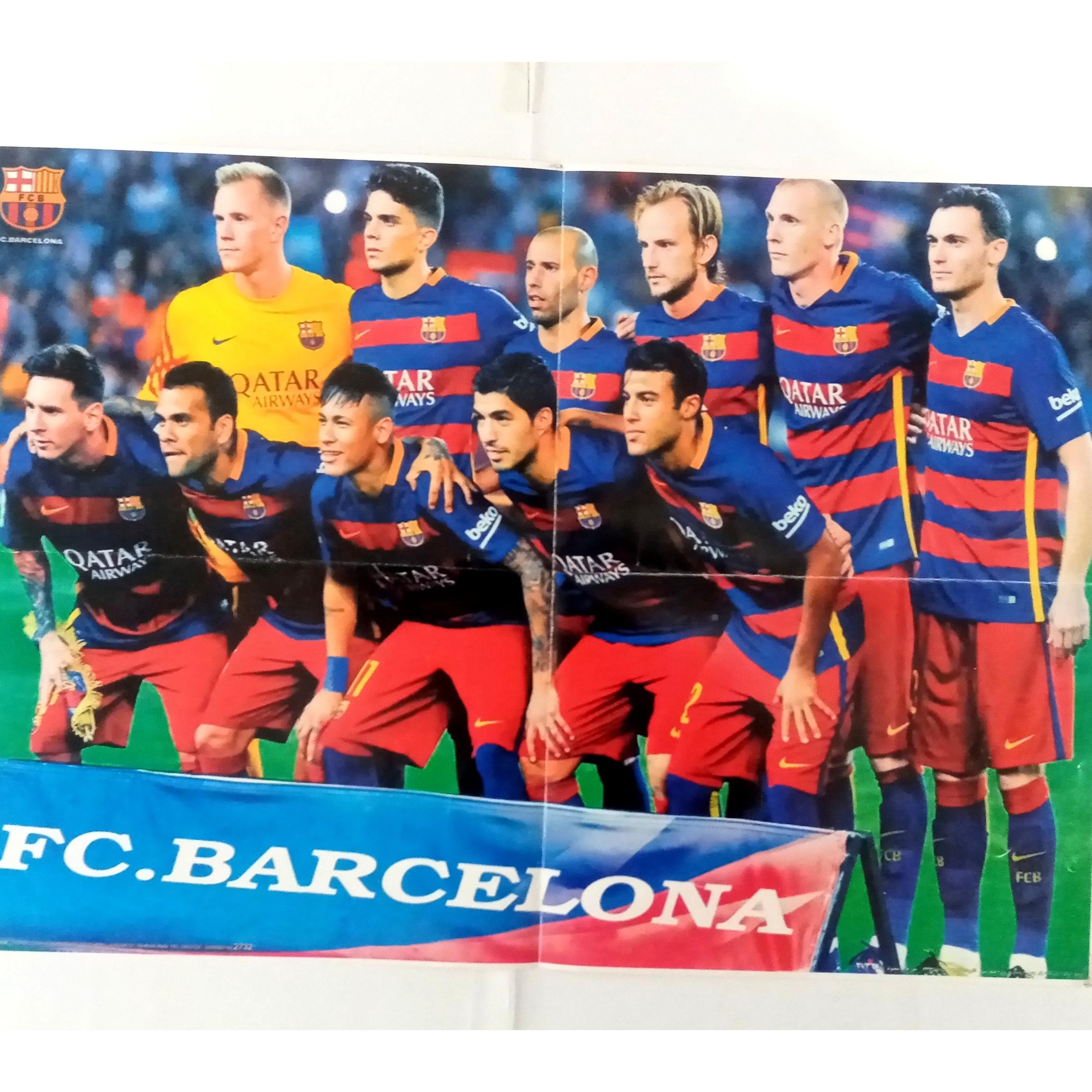 پوستر تیم بارسلونا