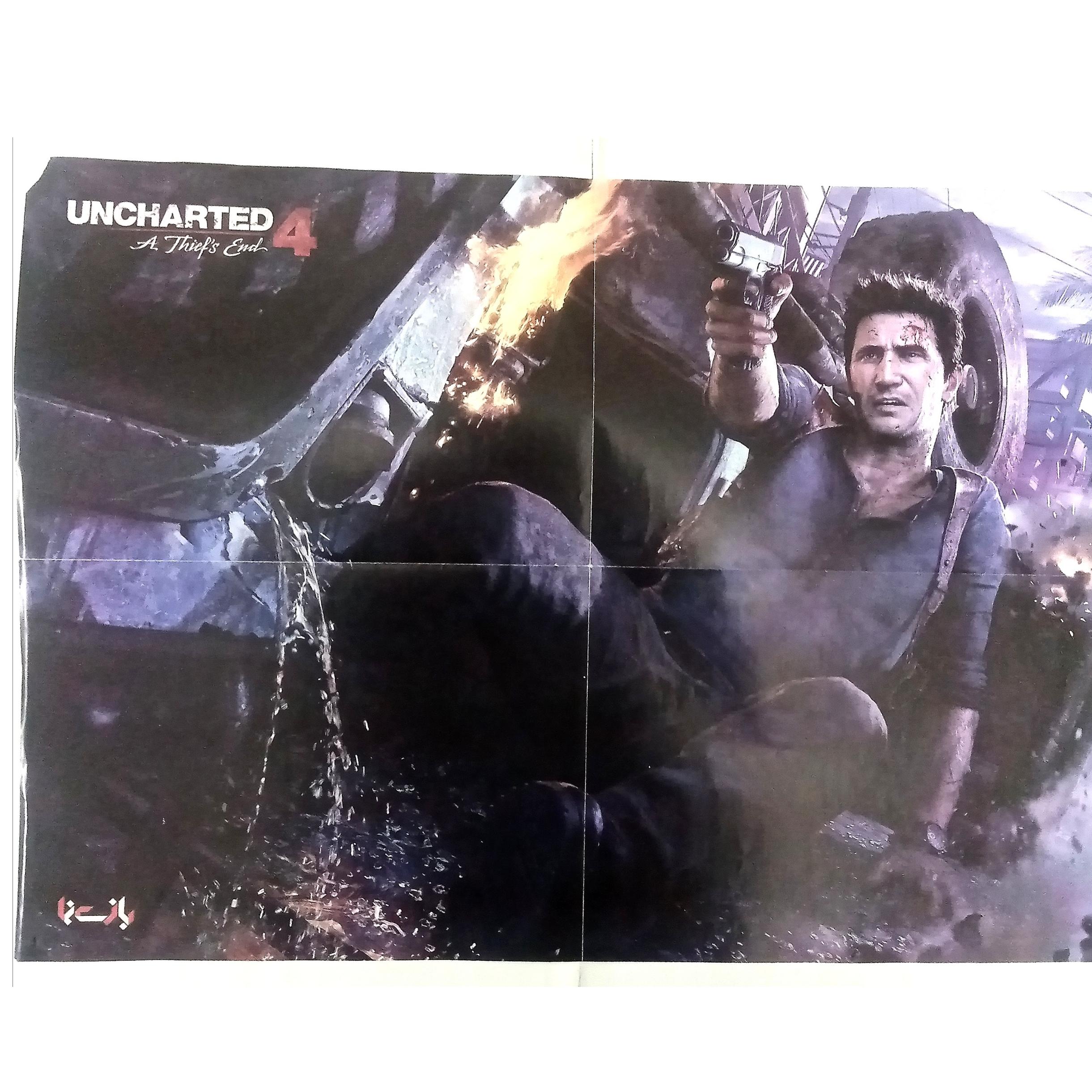 پوستر بازی uncharted4