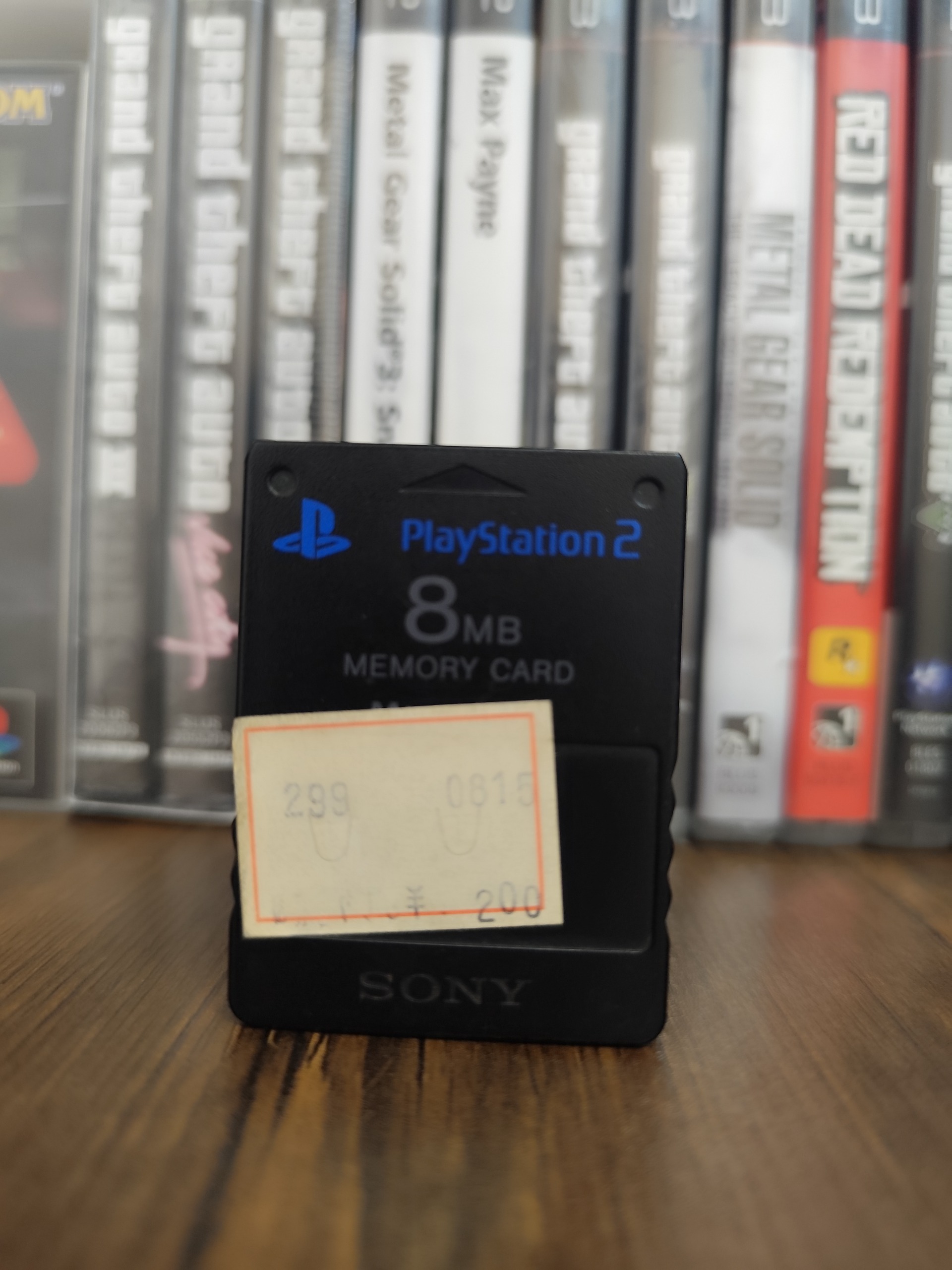مموری کارت اورجینال ps2