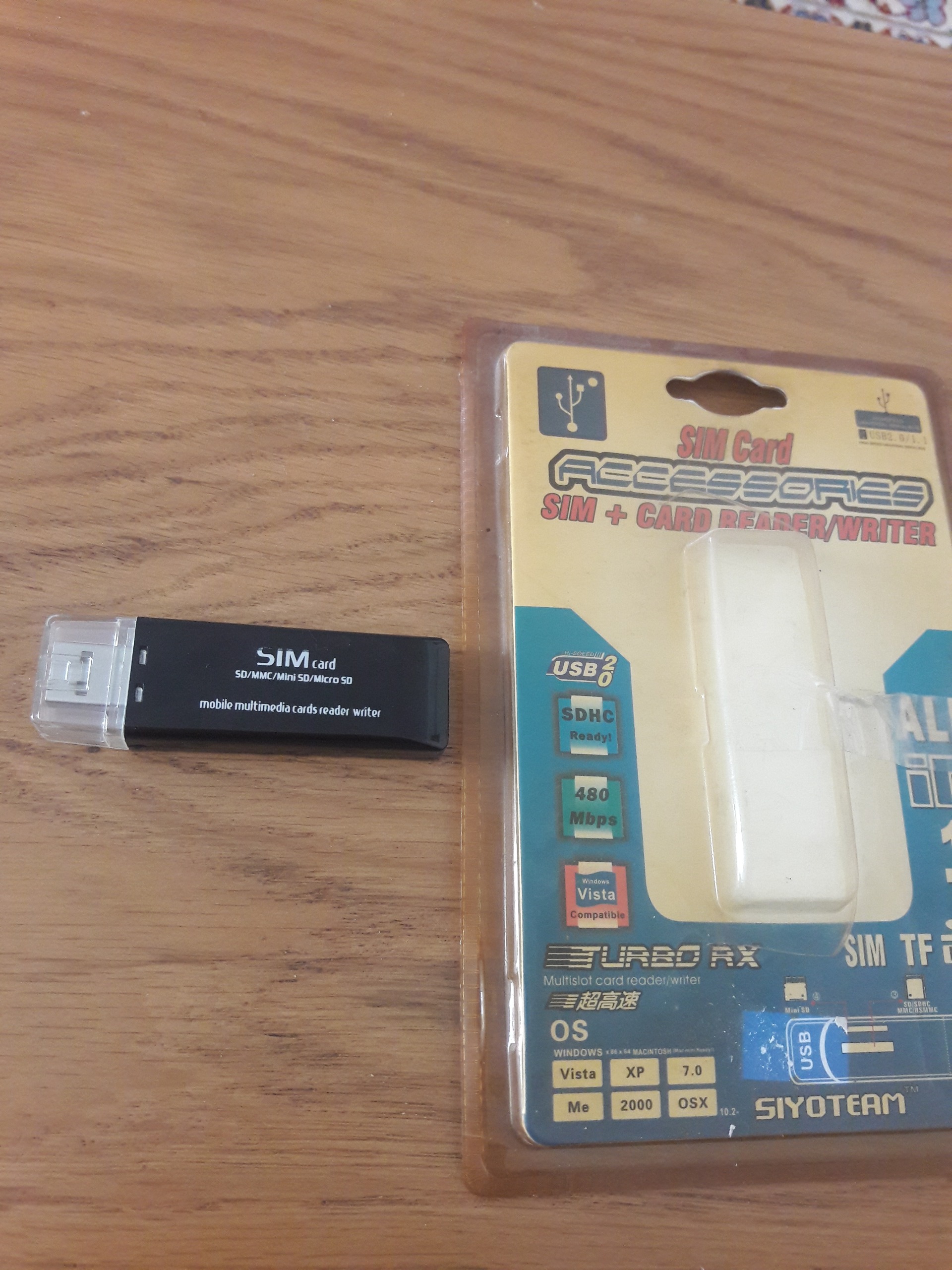 رم ریدر و سیم کارت ریدر جنس قدیمی عالی